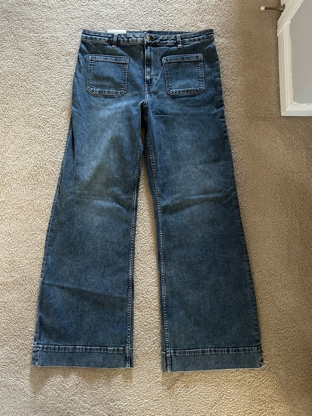 H&M Wide High Jeans